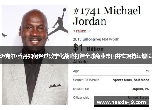 迈克尔·乔丹如何通过数字化战略打造全球商业帝国并实现持续增长